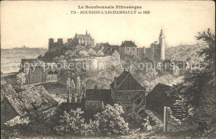 Bourbon-l Archambault Vue totale