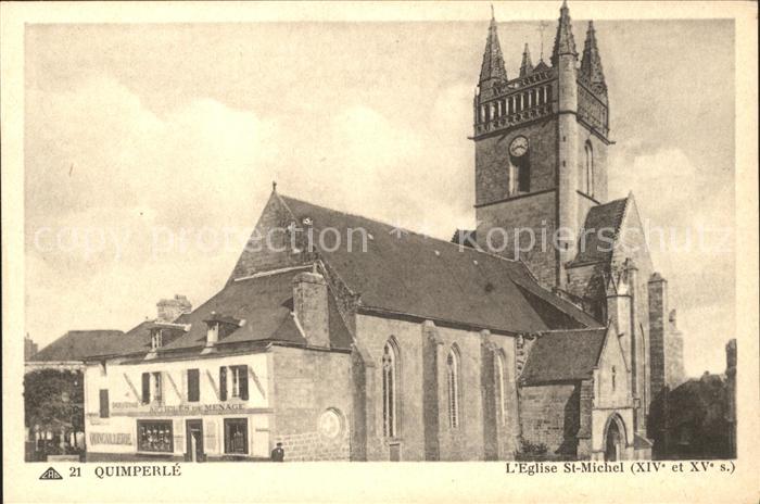 Quimperle Eglise Saint Michel XIV et XV siecle