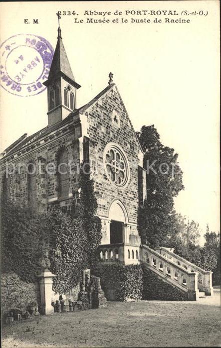 Port-Royal-des-Champs Magny-les-Hameaux  Abbaye Musee et Buste de Racine