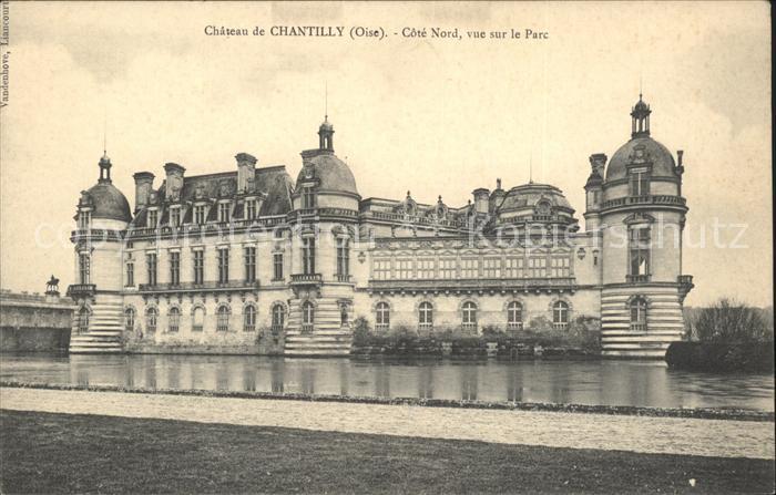 Chantilly Chateau vue sur le Parc