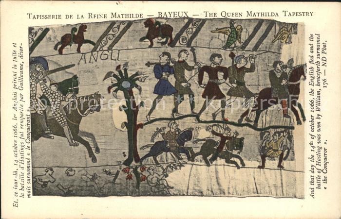 Bayeux Tapisserie de la Reine Mathilde Histoir