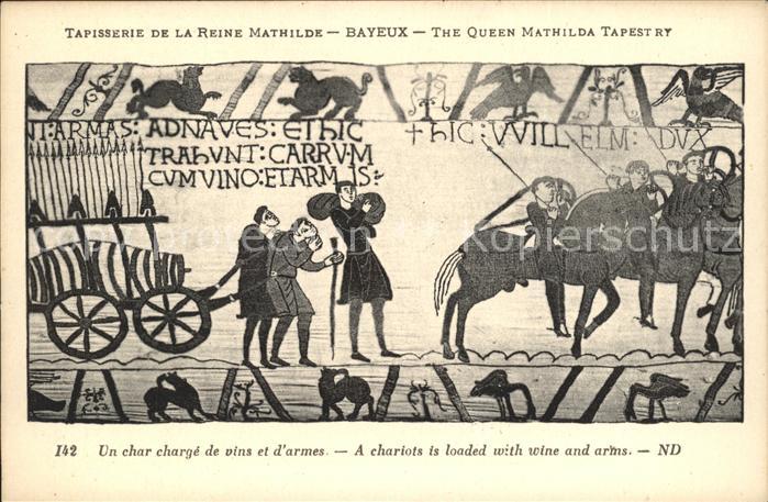 Bayeux Tapisserie de la Reine Mathilde Histoir