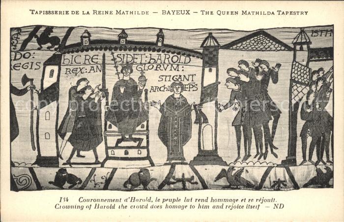 Bayeux Tapisserie de la Reine Mathilde Histoir