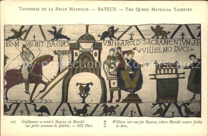Bayeux Tapisserie de la Reine Mathilde Histoir
