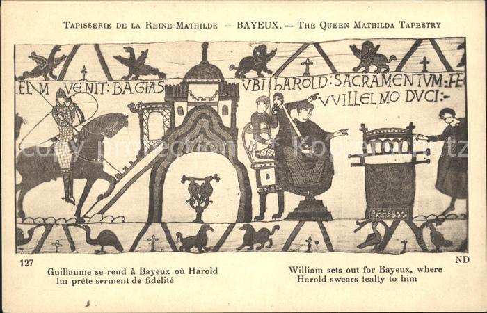 Bayeux Tapisserie de la Reine Mathilde Histoir