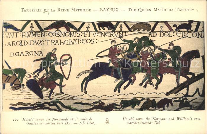 Bayeux Tapisserie de la Reine Mathilde Histoir