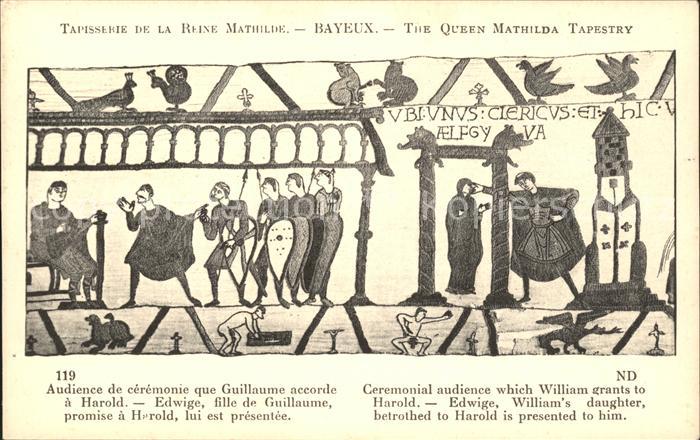 Bayeux Tapisserie de la Reine Mathilde Histoire