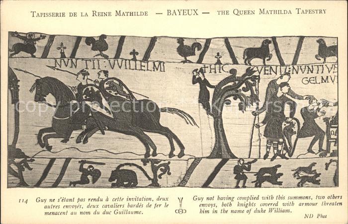Bayeux Tapisserie de la Reine Mathilde Histoir