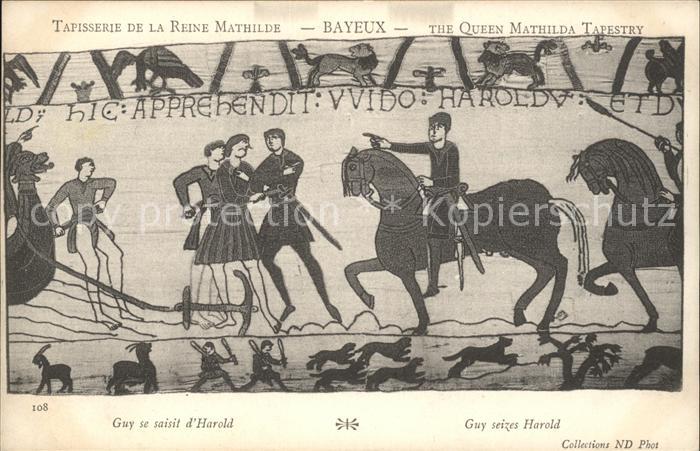 Bayeux Tapisserie de la Reine Mathilde Histoir