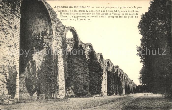 Maintenon Aqueduc Louis XIV Histoire