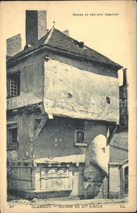 Clamecy Nievre Maison du XV siecle