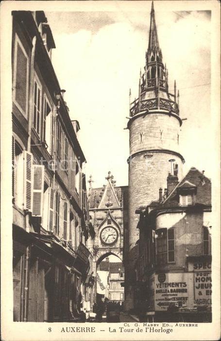 Auxerre Tour de l_Horloge