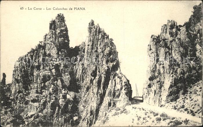 Piana Les Calanches Felsenlandschaft