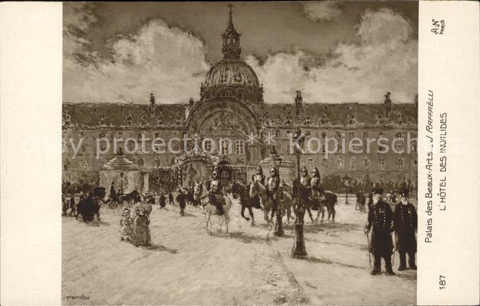 Verlag Noyer (AN Paris) Nr. 187 Raffaélli J. Palais Beaux-Arts Hotel Invalides