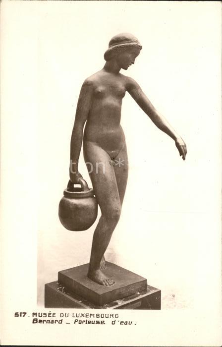 Skulpturen Porteuse d eau Bernard
