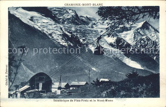 Seilbahn Plan-Pratz Chamonix Mont-Blanc