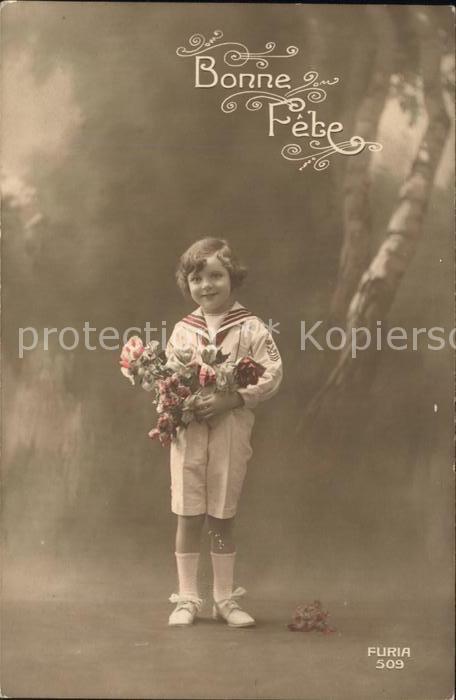 Foto FURIA Nr. 509 Kind Rosen Matrosenanzug Bonne Fete