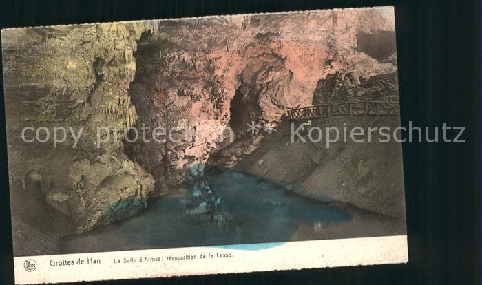 Hoehlen Caves Grottes Han Salle d_Armes Lesse
