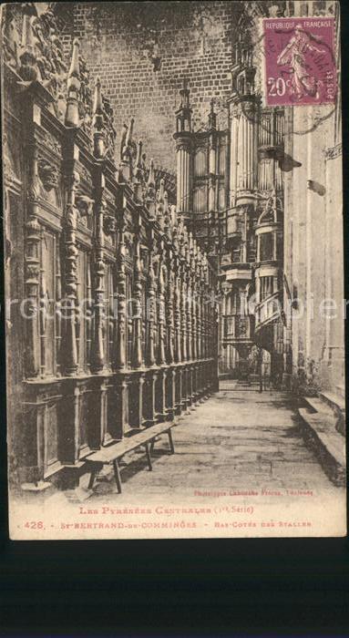 Kirchenorgel St. Bertrand de Comminges Bas Cotes des Stalles