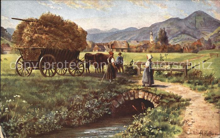 Hoffmann Heinrich Erntesegen Nr. 220 Landwirtschaft Heuwa