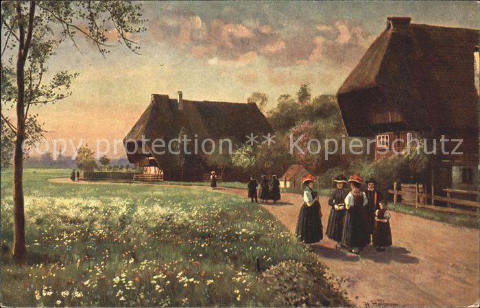 Hoffmann Heinrich Sonntag-Morgen Nr. 174 Schwarzwaldhäuse