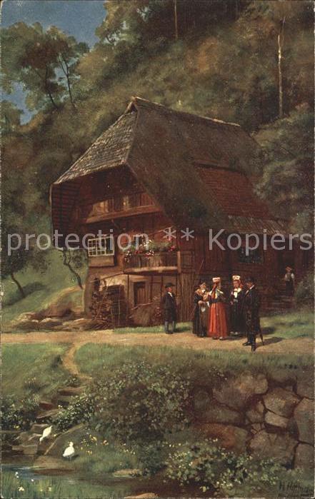 Hoffmann Heinrich Schapbachtal Nr. 184 Schwarzwaldhaus