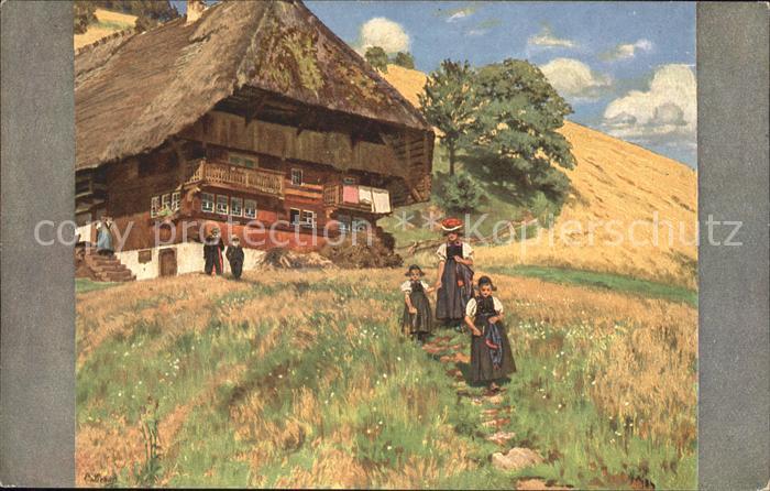Liebich C. Sommer-Sonntagsstimmung Schwarzwaldhaus