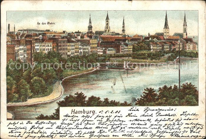 HAMBURG  CITY An der Alster