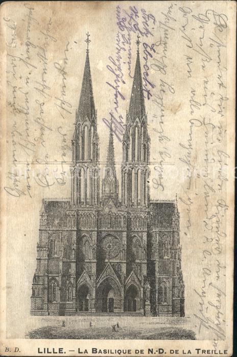 Lille Nord Basilique de Notre Dame de la Treille