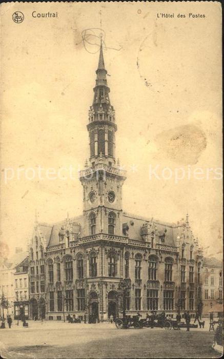 Courtrai KORTRIJK Flandre Belgie Hotel des Postes