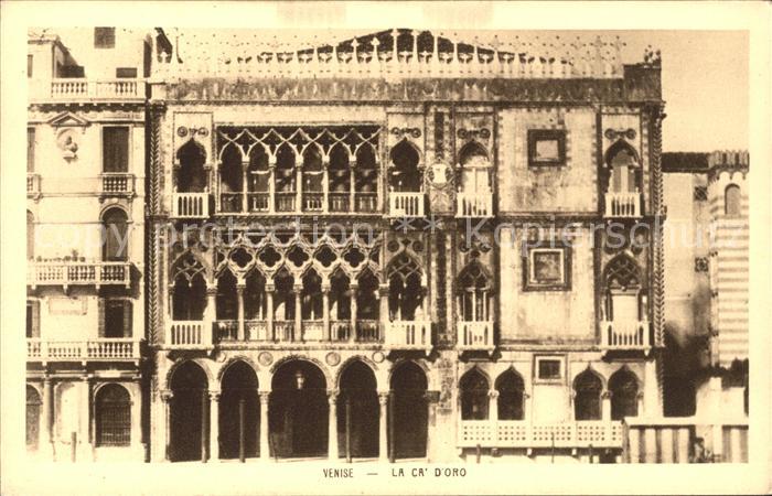 Venise Venezia Ca' d Oro Palast