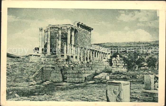 Djemila Temple Septimien Ruinen