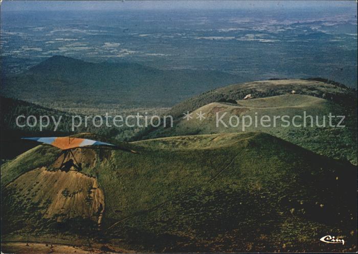 Puy-de-Dome Vue panoramique du Sommet Drachenfliege