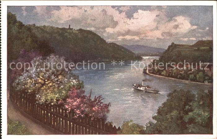 Linz Donau Donaupartie Dampfschiff