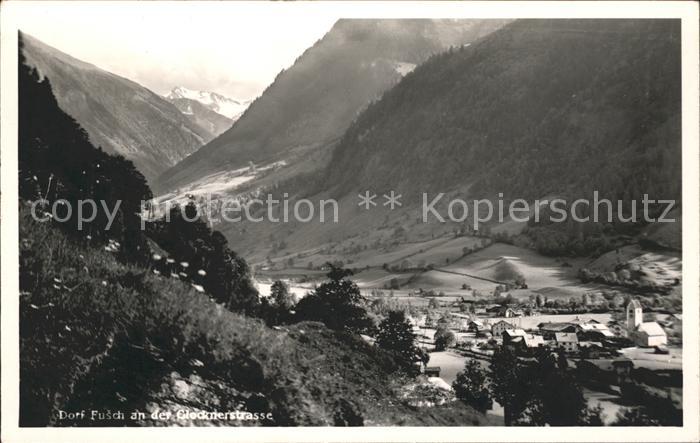 Fusch Grossglocknerstrasse Panorama