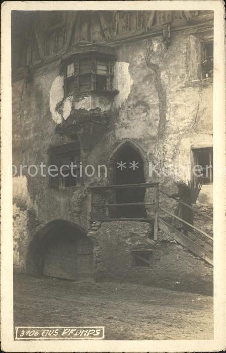 Innsbruck Altes Haus mit Erker