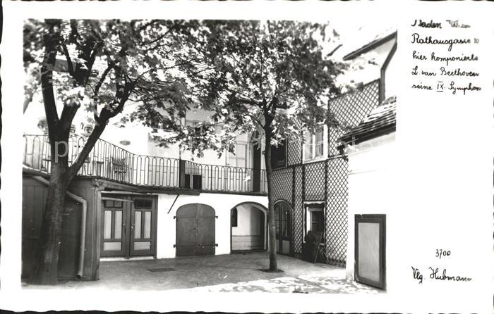 Baden Wien Rathausgasse