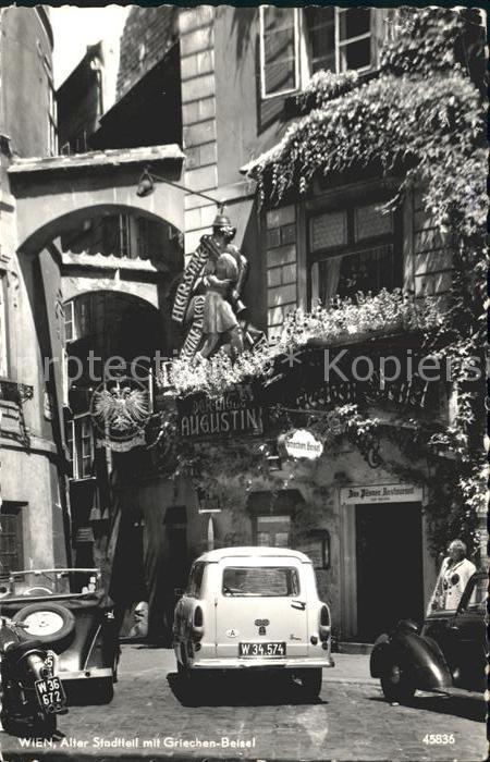 Wien Alter Stadttel mit Griechen Beisel