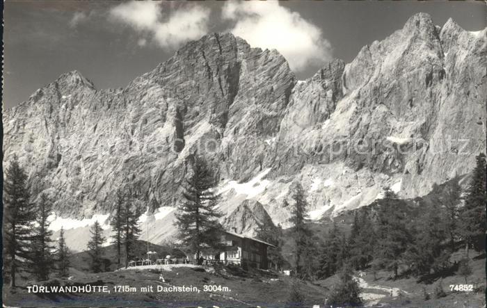 Dachstein Gebirge mit Tuerlwandhuette