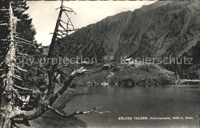 Soelker Tauern Hohenseealm