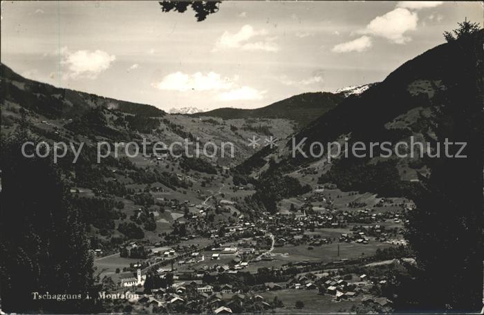 Tschagguns Vorarlberg Totalansicht