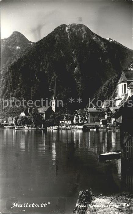 Hallstatt Austria Teilansicht