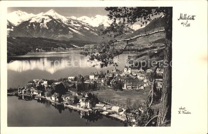 Millstatt Millstaettersee Partie am Millstaetter See