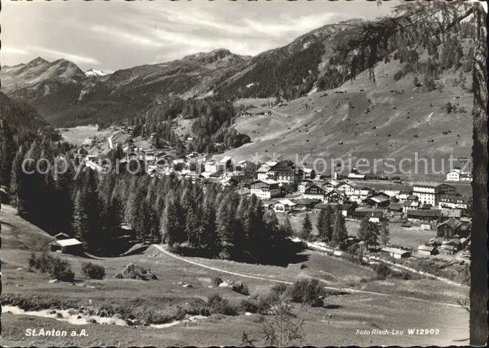 St Anton Arlberg Totalansicht