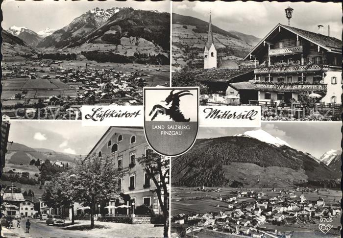 Mittersill Oberpinzgau Panorama Orts und Teilansichten