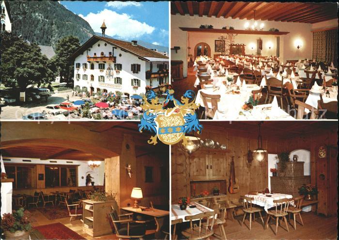 Mayrhofen Zillertal Alpenhotel Kramerwirt Speisesaal Stube