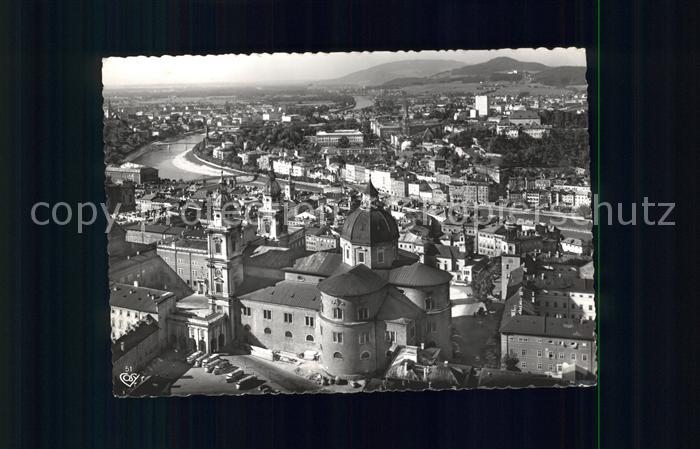 Salzburg Oesterreich Blick von der Hohensalzburg