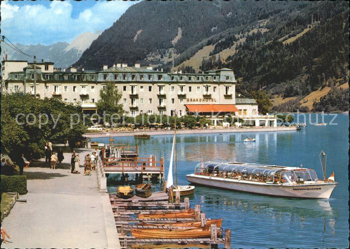 Zell See Promenade Grandhotel Fahrgastschiff