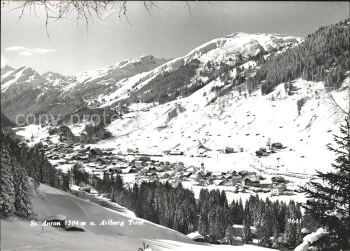 St Anton Arlberg Totalansicht