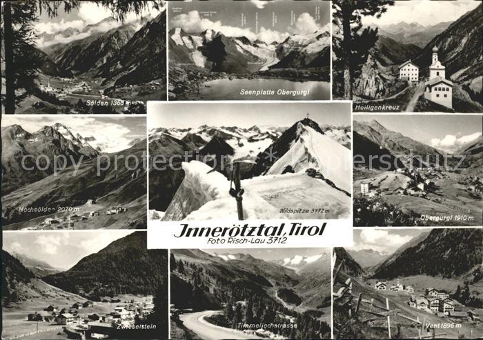 oetztal Tirol Soelden Seenplatte Obergurgl Heiligenkreuz Zwieselstein Timmeljoch